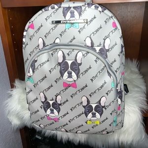 🚫SOLD🚫Betsey Johnson French Bulldog Backpack